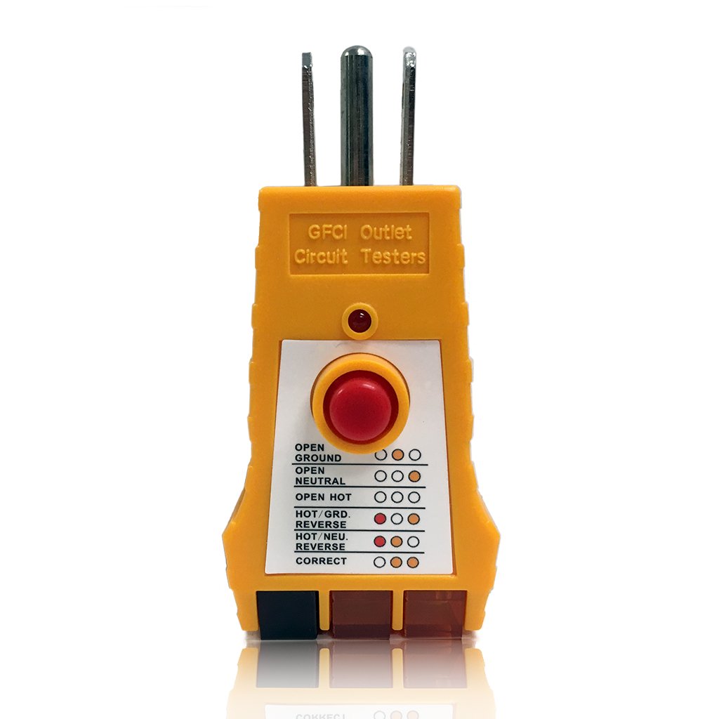 GFCI Outlet Circuit Tester for 125VAC Receptacles SK305